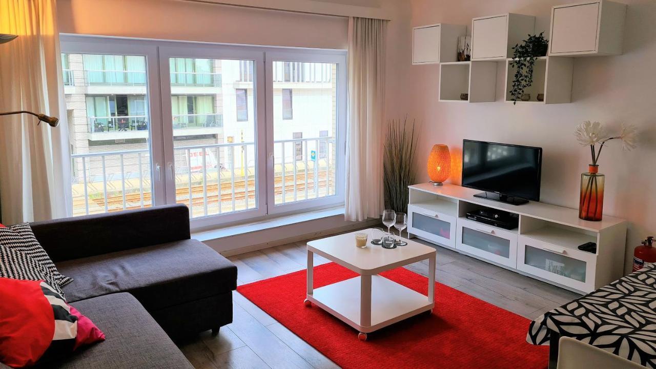 Appartement 2 Chambres 200M Plage Nieuwpoort Bad Luaran gambar